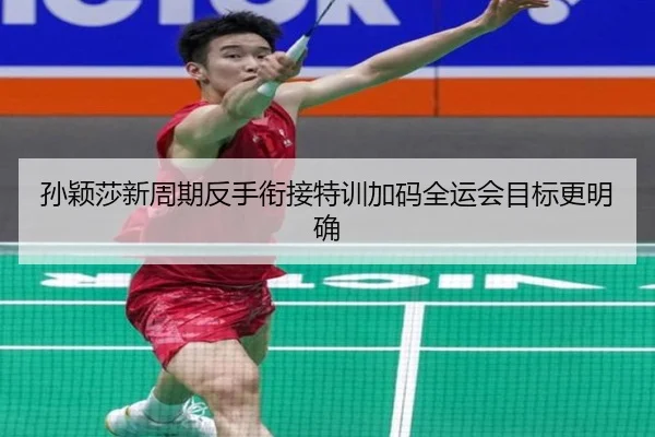 孙颖莎新周期反手衔接特训加码全运会目标更明确